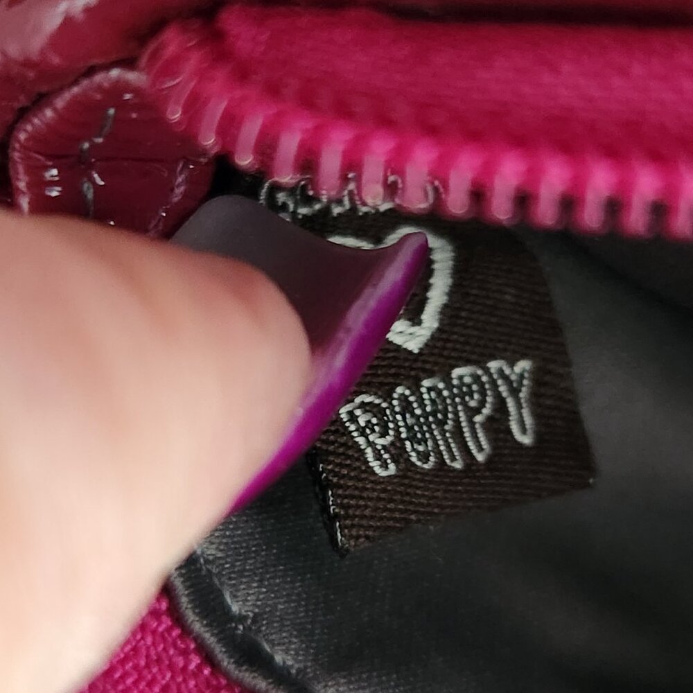 Like New Coach Poppy Pink Sequined Wristlet - Picture 8 of 8